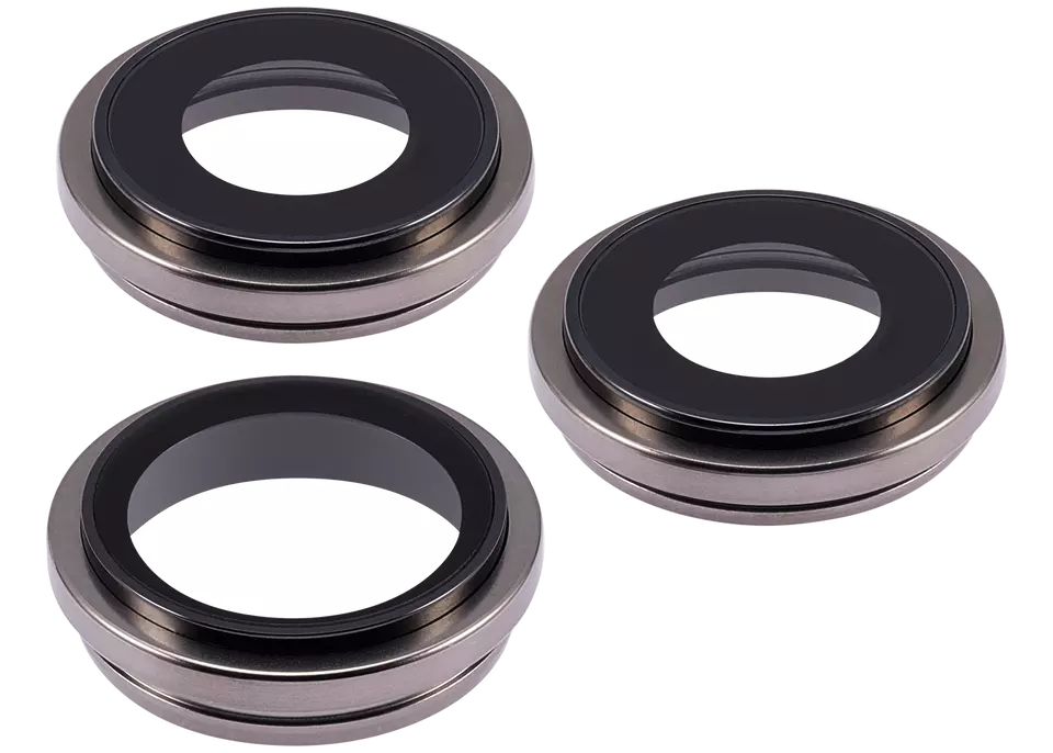 Rear Camera Lens With Bracket for iPhone 15 Pro Max-Gold (Purple)