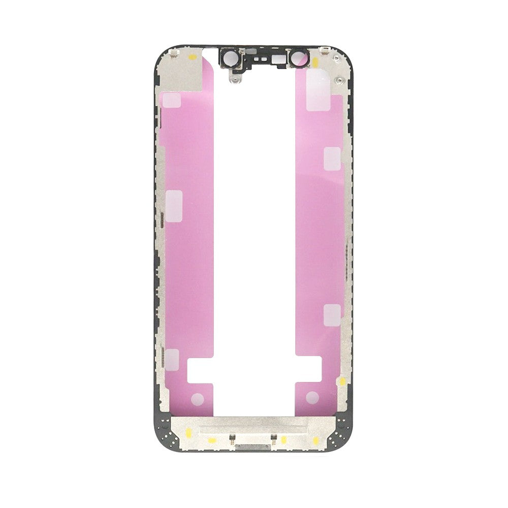 Front LCD Screen Bezel Frame With 3M Glue for iPhone 12 mini (Brown) (Pack of 10)