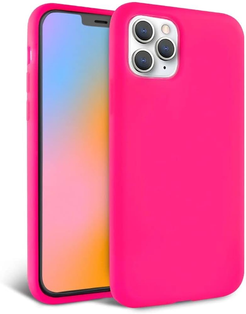 Silicone Case for iPhone 11 Series , Silky-Soft Touch Full-Body Protective Phone Case, Shockproof Cover