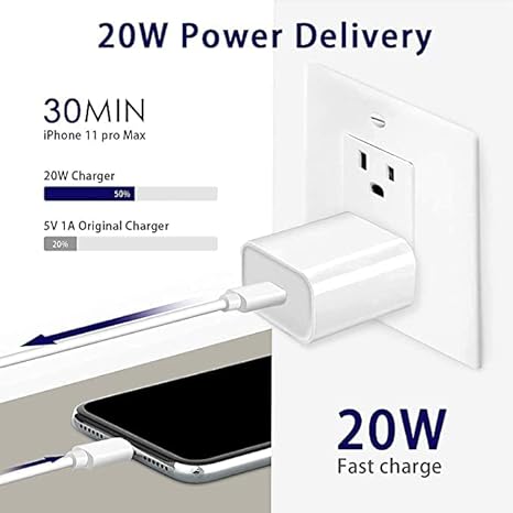 Genuine USB-C To Lightning Cable Fast Charging Sync With Type C PD Charger For IPhone 12 Mini 12 Pro Max 11 Pro Max XR 8 Plus AirPods IPad