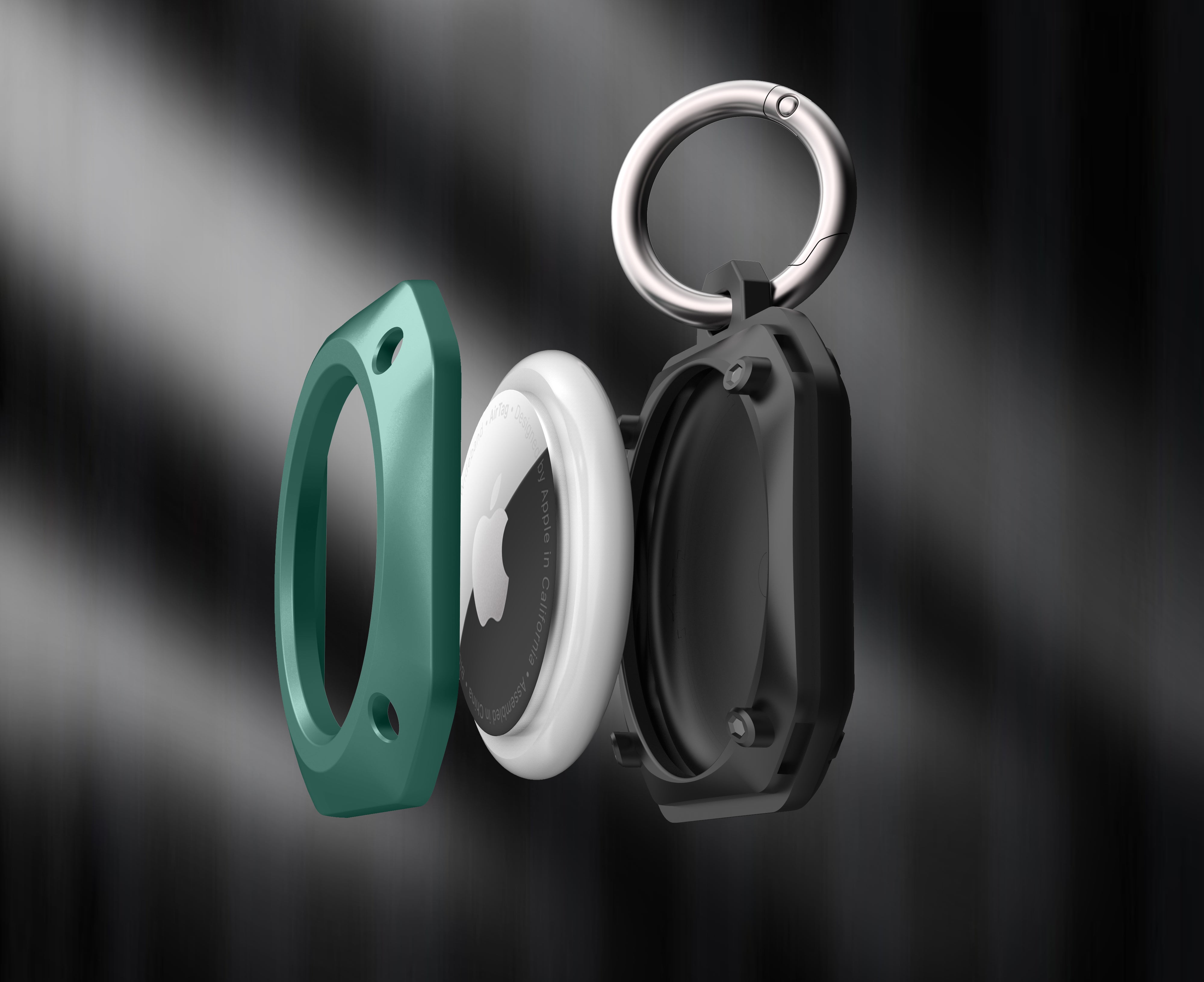 Premium AirTag Holder Keychain – Secure & Stylish Protection