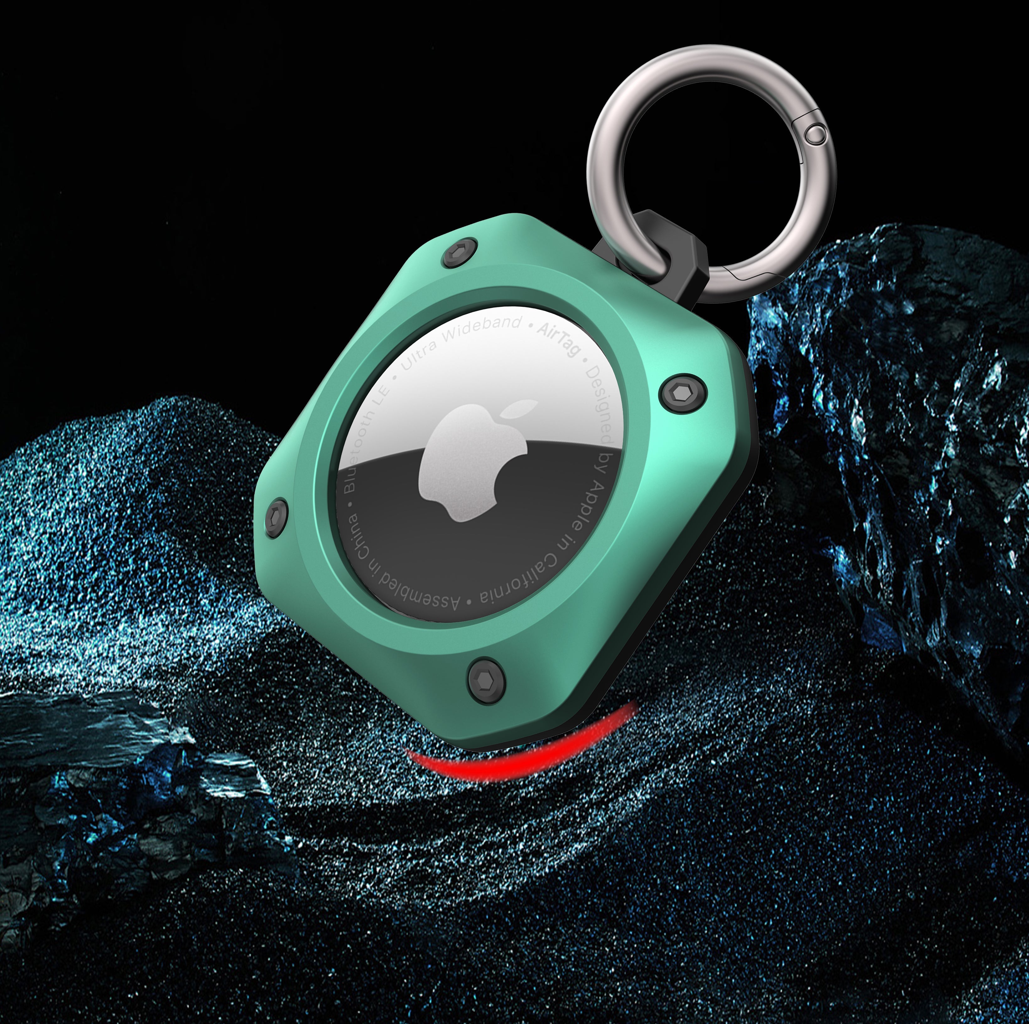Premium AirTag Holder Keychain – Secure & Stylish Protection