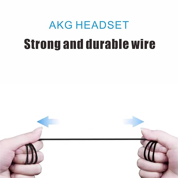 AKG EO-IG955 3.5mm Jack Corded Earphones Black for Samsung Galaxy S7 S8 S8+ Note8 S9