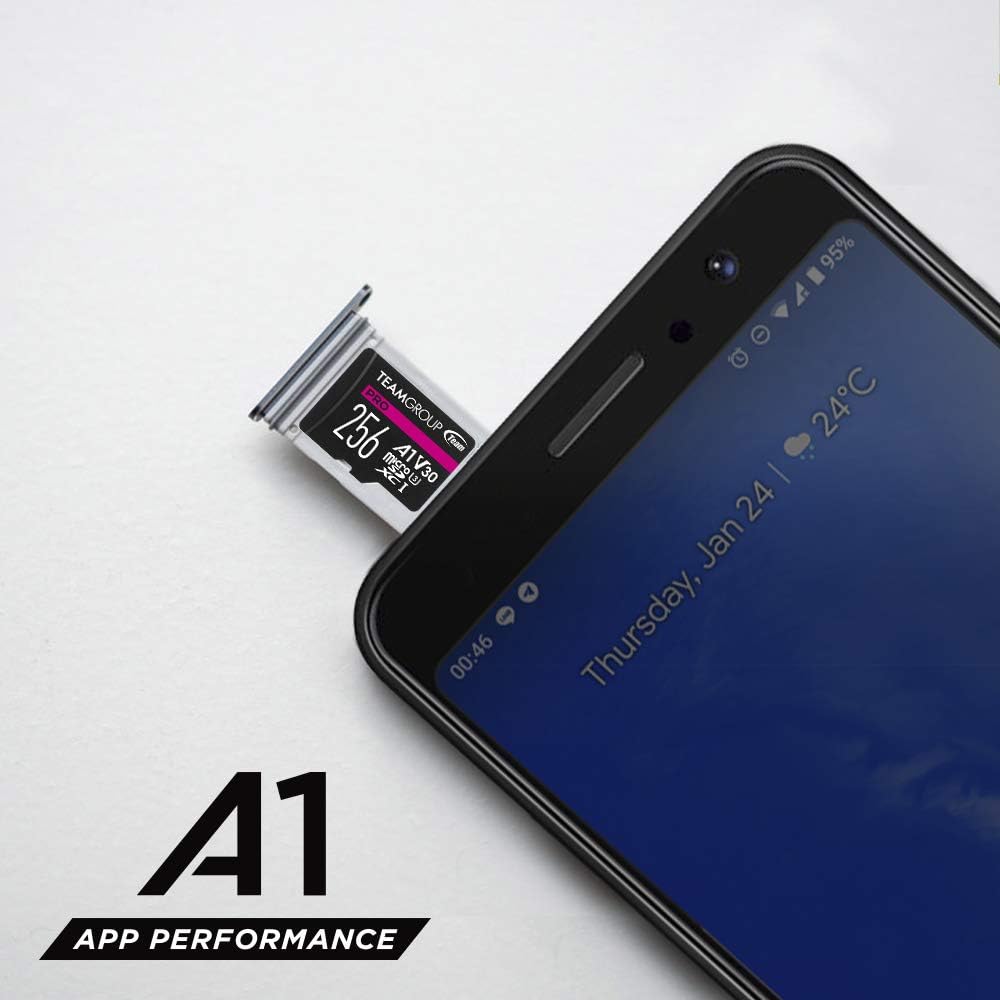 Team Group Pro 512GB/128GB PRO A1 U3 V30 MicroSDXC Memory Card