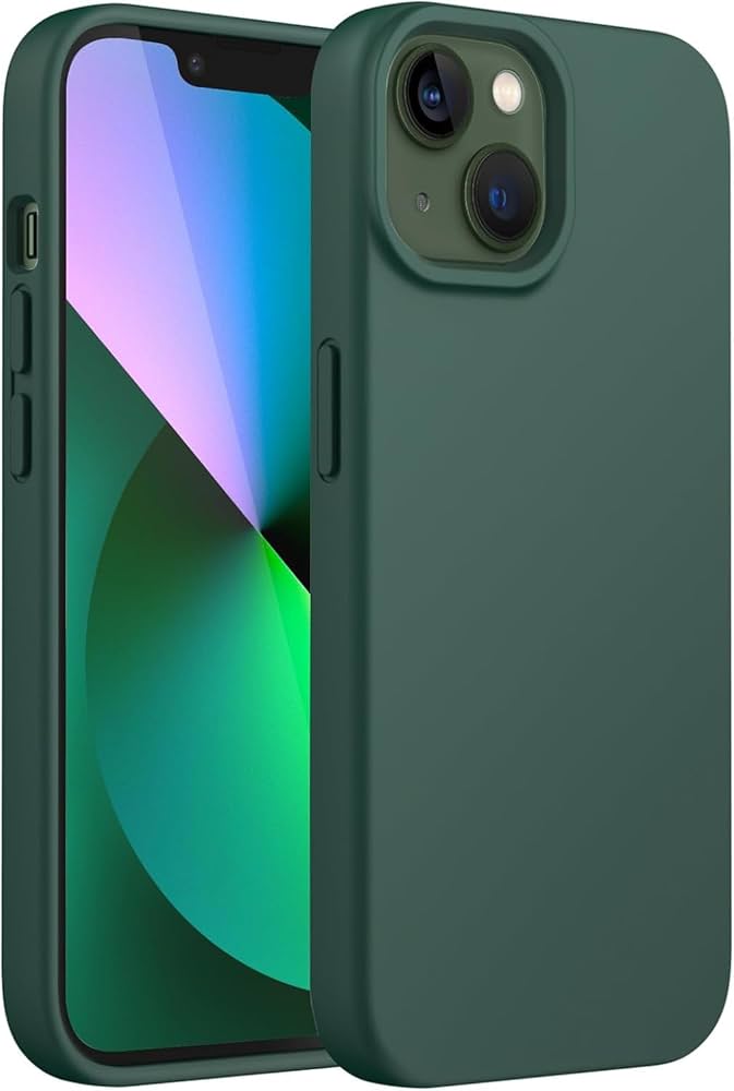 Silicone Case for iPhone 13 Series , Silky-Soft Touch Full-Body Protective Phone Case, Shockproof Cover