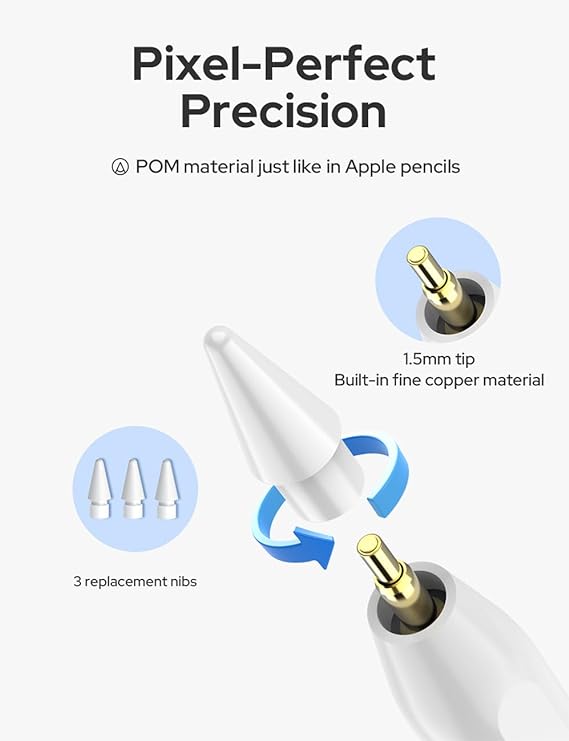 Pbuddy Pad PRO Air Pencil 2nd Generation Wireless Charging Stylus Pen