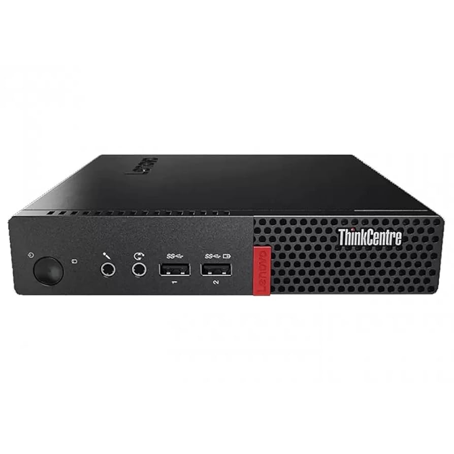 Lenovo ThinkCentre M710q Tiny Desktop with Monitor | i5-7500T | 8GB RAM | 256GB SSD – Used