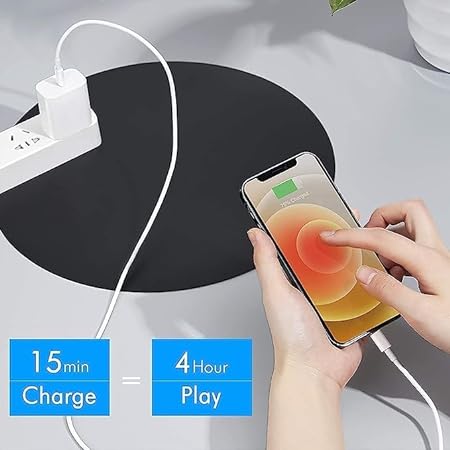 IPhone 12 13 14 15 16 Charger PBuddy MFi Certified} 20W PD USB C Wall Charger With 6FT 3A iPhone Super Fast Charging Cable For IPhone 13/14/15/16 Pro Max/12/12 Mini/Pro Max/11 Pro Max/Xs Max/XR/X, IPad 2m cable Inc