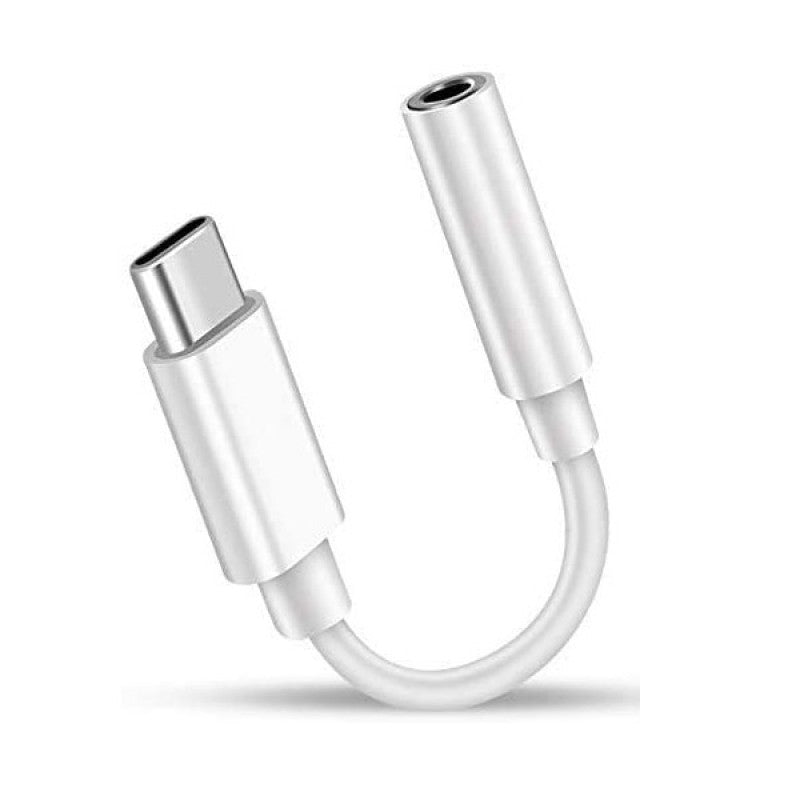Genuine USB C To 3.5MM Headphone Jack Adapter Aluminum Type C To Audio Aux Stereo Cable Adapter