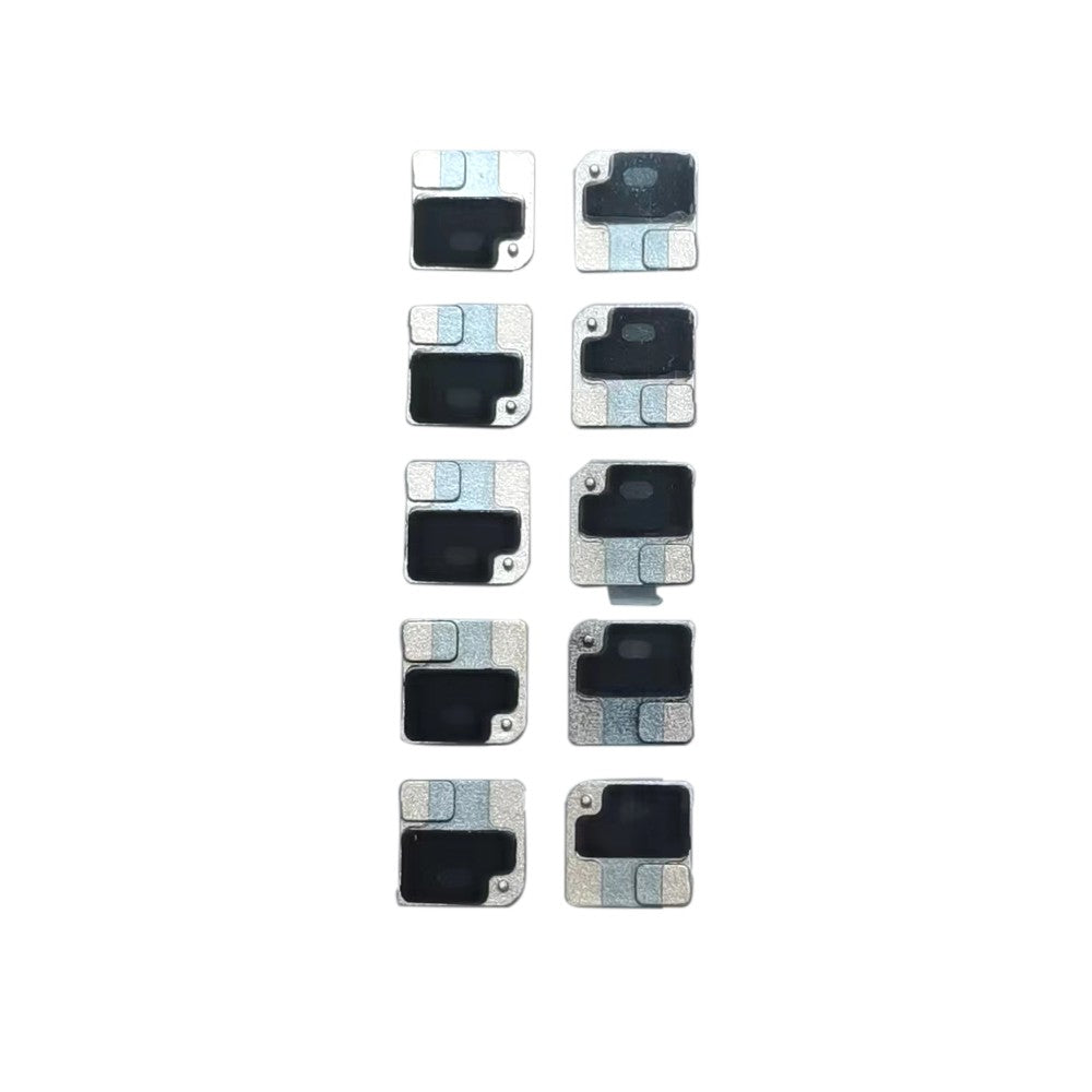 Flashlight Anti-dust Mesh for iPhone 12-Black (Pack of 10)