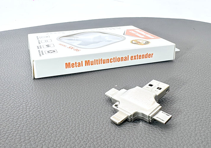 Multifunctional Card Reader – USB/Type-C, SD & Micro SD Adapter for PC, Laptop, Smartphone & Tablet - SX-86