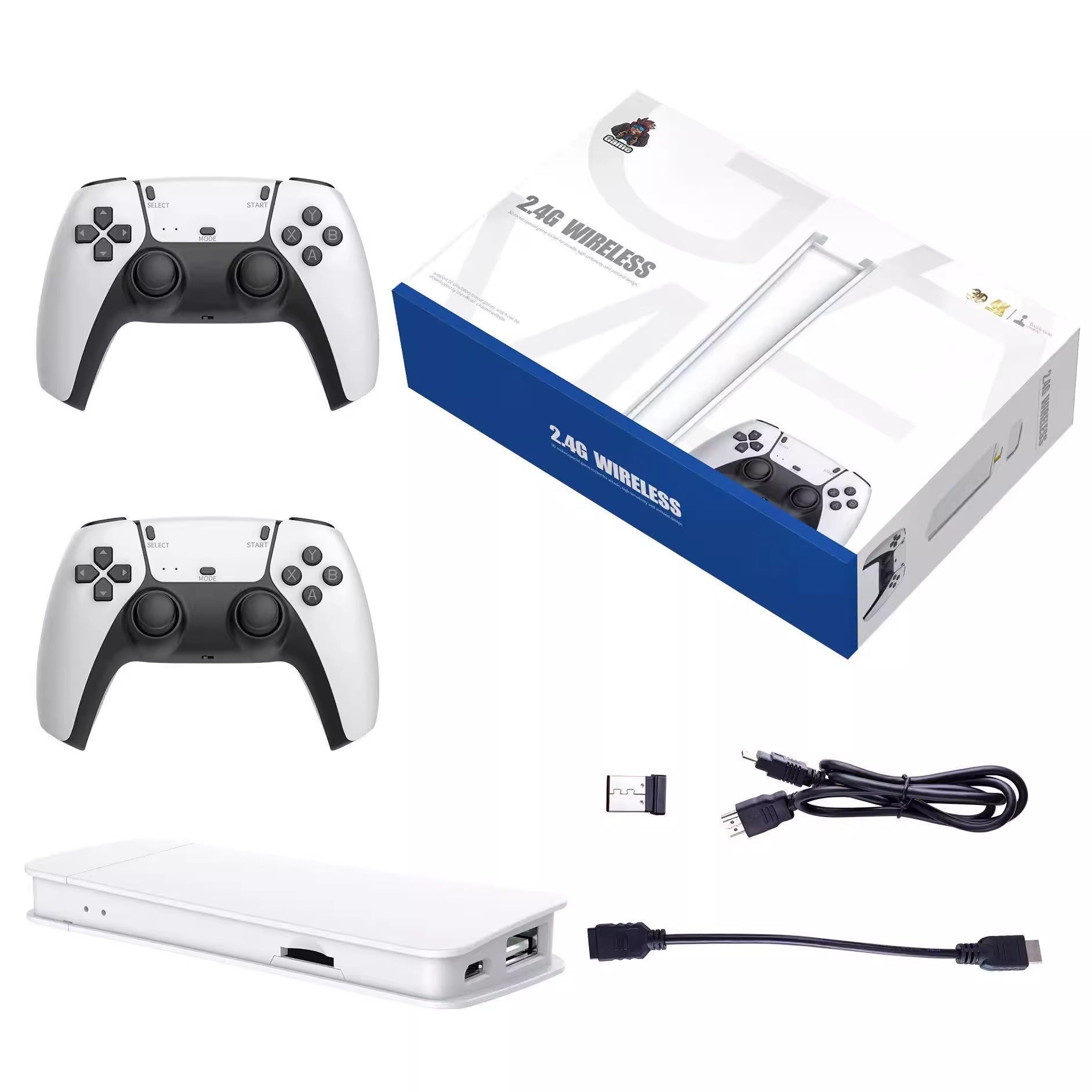 M15 Dual-Player Gaming Console with HDMI & USB Ports – TV Gaming System