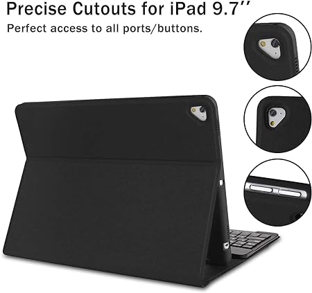 Bluetooth Keyboard Case Cases IPad 9.7″ – 10.1