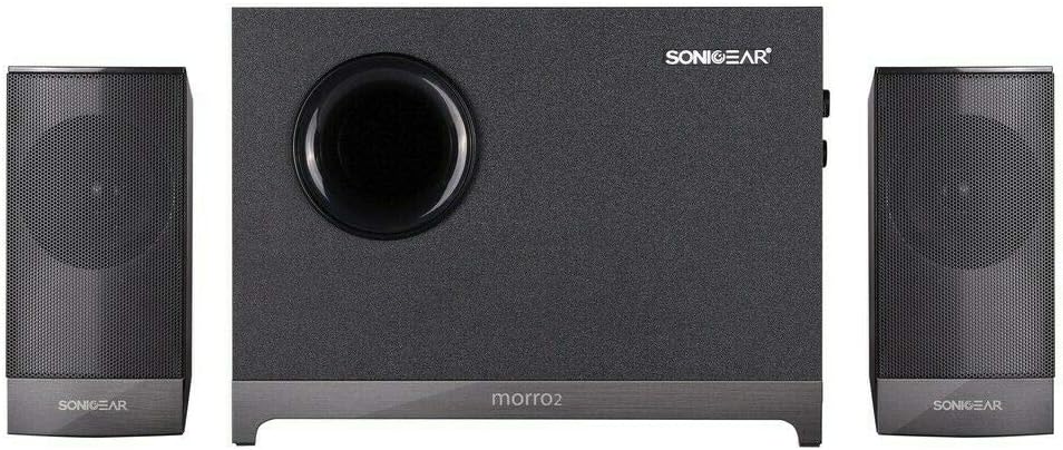 SonicGear Morro 2 Speaker Set with Wooden Sub Woofer