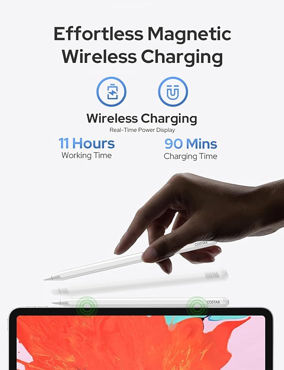 Pbuddy Pad PRO Air Pencil 2nd Generation Wireless Charging Stylus Pen