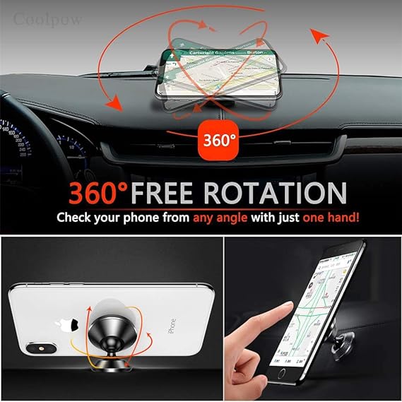 Magic Phone Holder iPhone car Holder Samsung Huawei Mount car 360 Degree Rotation Suction Cup Holder