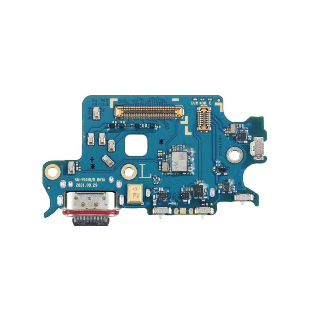 Charging Port / SIM Card Reader Board for Samsung Galaxy S22 S901B GH96-14789A (International Version) (Gold)