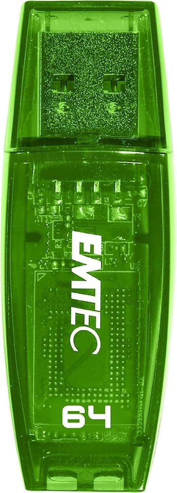 Emtec Style 64GB USB Flash Drive – Portable Storage