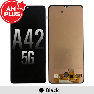 Tecguru-Samsung Galaxy A42 5G A426B OLED Screen Replacement Digitizer GH82-24376A/24375A (Service Pack)-Black