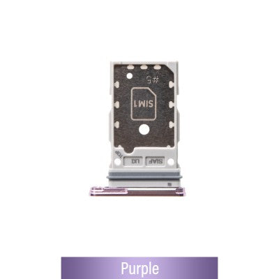 Dual SIM Card Tray for Samsung Galaxy S23 S911B / S23 Plus S916B-Lavender (Not for AU)