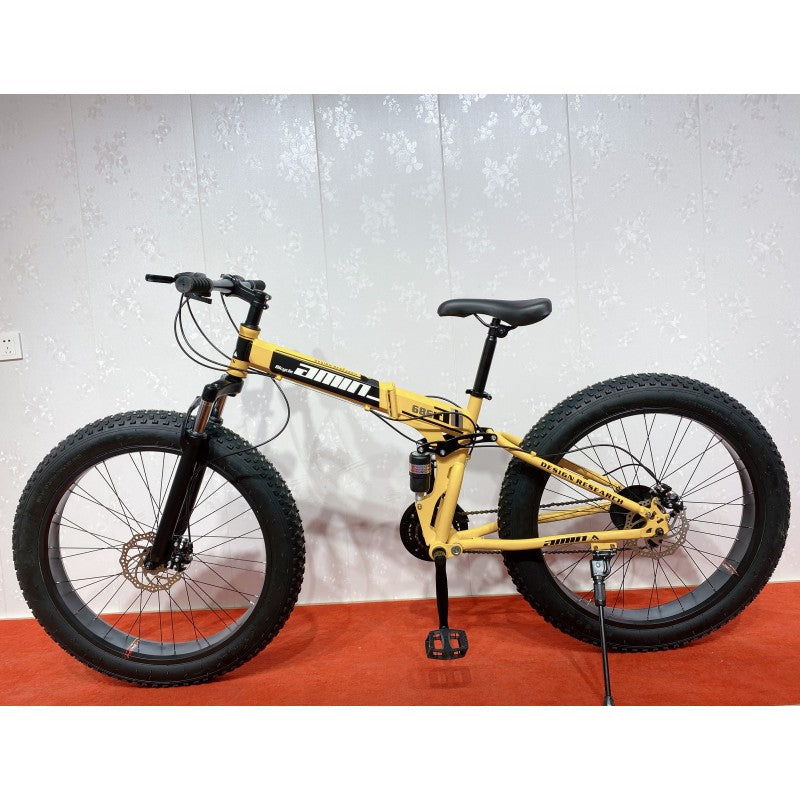 Bicycle Mountain Bike Fat Wheel Tyres Non Electric 21 Speed Unisex Bike CM091-21 (2 Models)