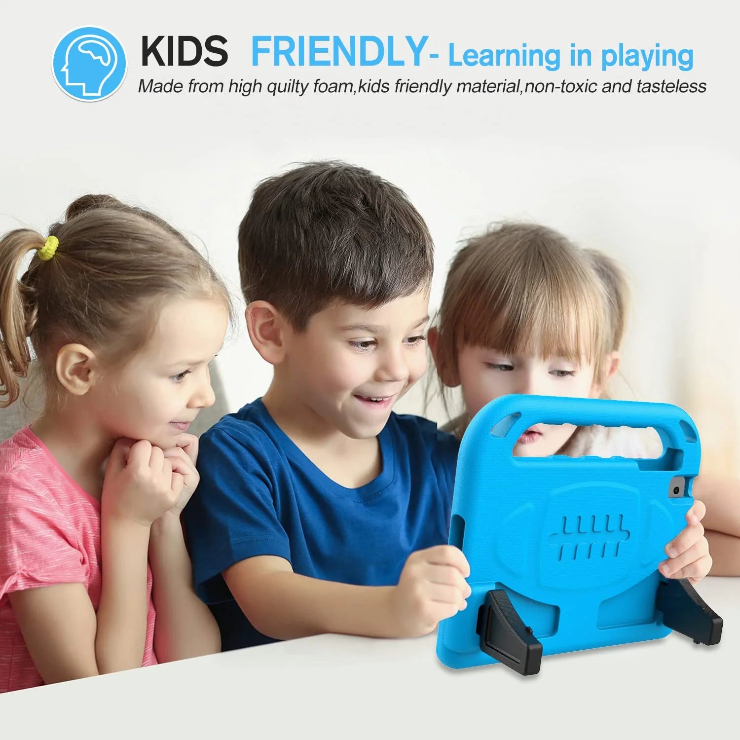 Cat Shockproof Kids Case For Ipad 10.2/10.5/9.7
