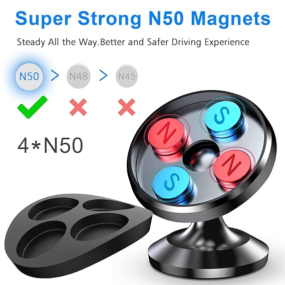 Magic Phone Holder iPhone car Holder Samsung Huawei Mount car 360 Degree Rotation Suction Cup Holder