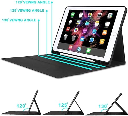 Bluetooth Keyboard Case Cases IPad 9.7″ – 10.1