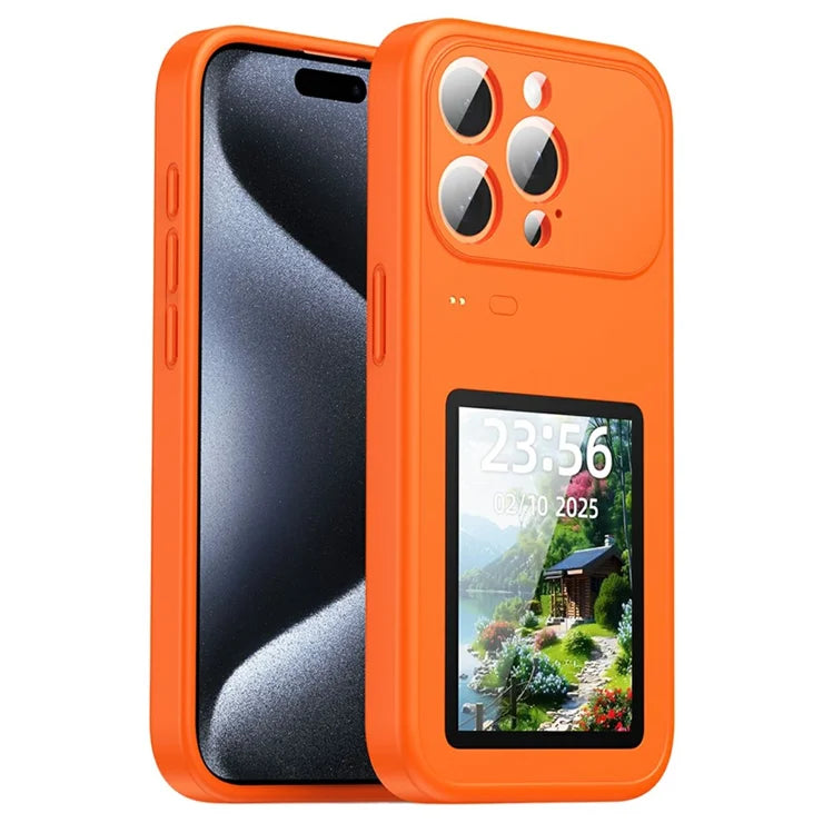 Bluetooth Smart Display iPhone Case Iphone17pro  – AI Screen Projection Multifunctional Phone Case