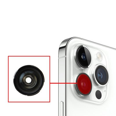 Rear Camera Wide Angle Blue Light Bead Lens Replacement For iPhone 14 Pro / Pro Max
