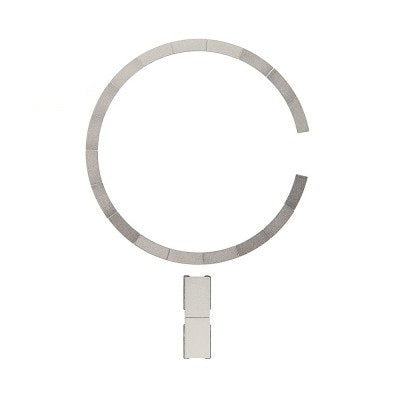 Wireless Charging Magnet Compatible for iPhone 14 Pro / 14 Pro Max (Purple)