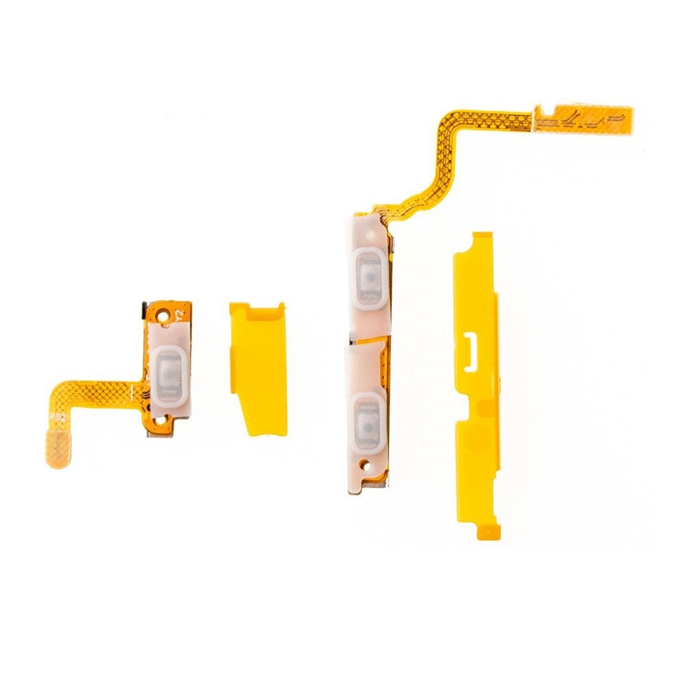 Red Power Button and Volume Button Flex Cable for Samsung Galaxy S21 Ultra G998B