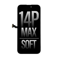 BQ7 Soft OLED Assembly for iPhone 13 Pro | 11 Pro Max | 12 | 12 Pro | 12 Pro Max | 13 Pro Max | 13 | 14 Plus | 14 Pro Max | 14 Pro | 14 | 15 Plus | 15 Pro | 15 | 15 Pro Max | XS | XS Max Screen Replacement (Compatible for IC chip transfer) parts