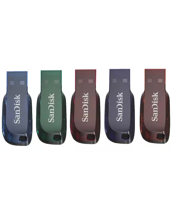 SanDisk Cruzer Blade 32GB USB Flash Drive – 5 Pack