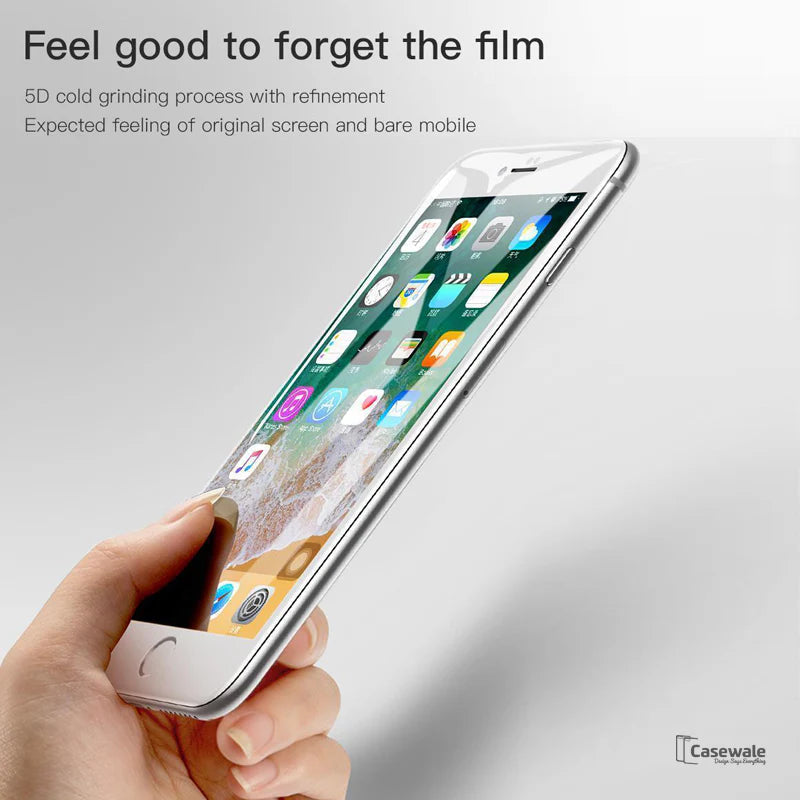 Pbuddy 5d Tempered Glass Screen Protector IPhone 7/8 plus x/xs/11/12/13/14/15 pro max mini (3 pack)