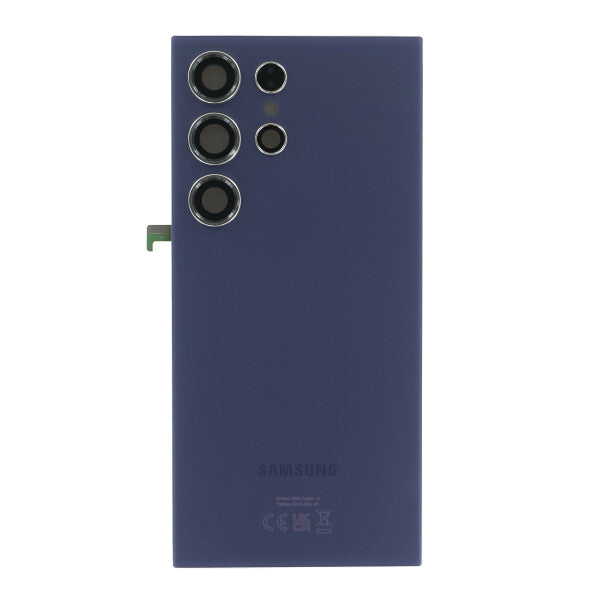 Red Rear Cover Glass For Samsung Galaxy S24 Ultra-Titanium Violet