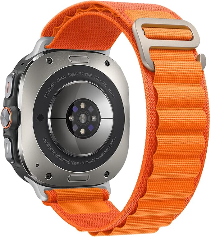 Apple Watch Alpine Loop Strap – Rugged Adjustable Band for Outdoor & Everyday Use - 42mm/45mm/46mm/49mm