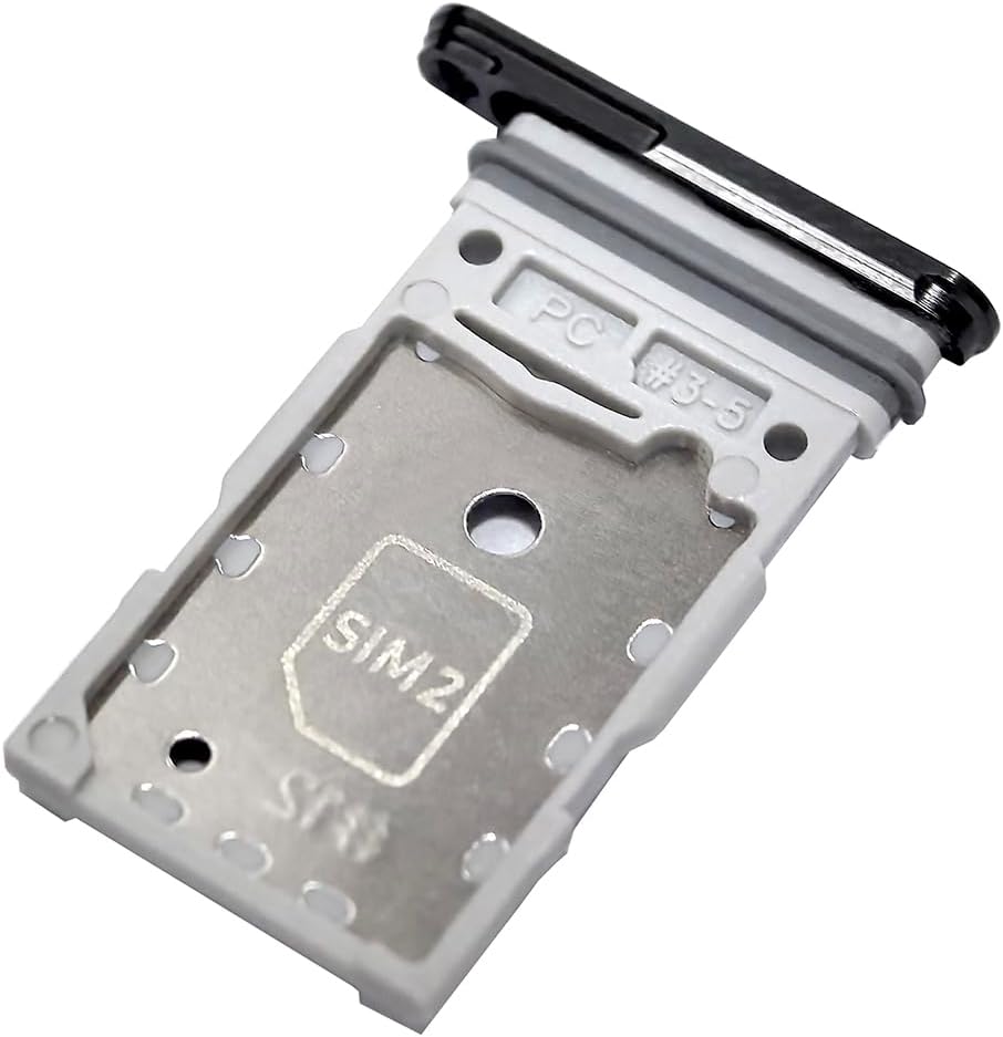 SIM Card Tray for Samsung Galaxy S24 S921B / S24 Plus S926B GH98-48906A (Gold)-Onyx Black