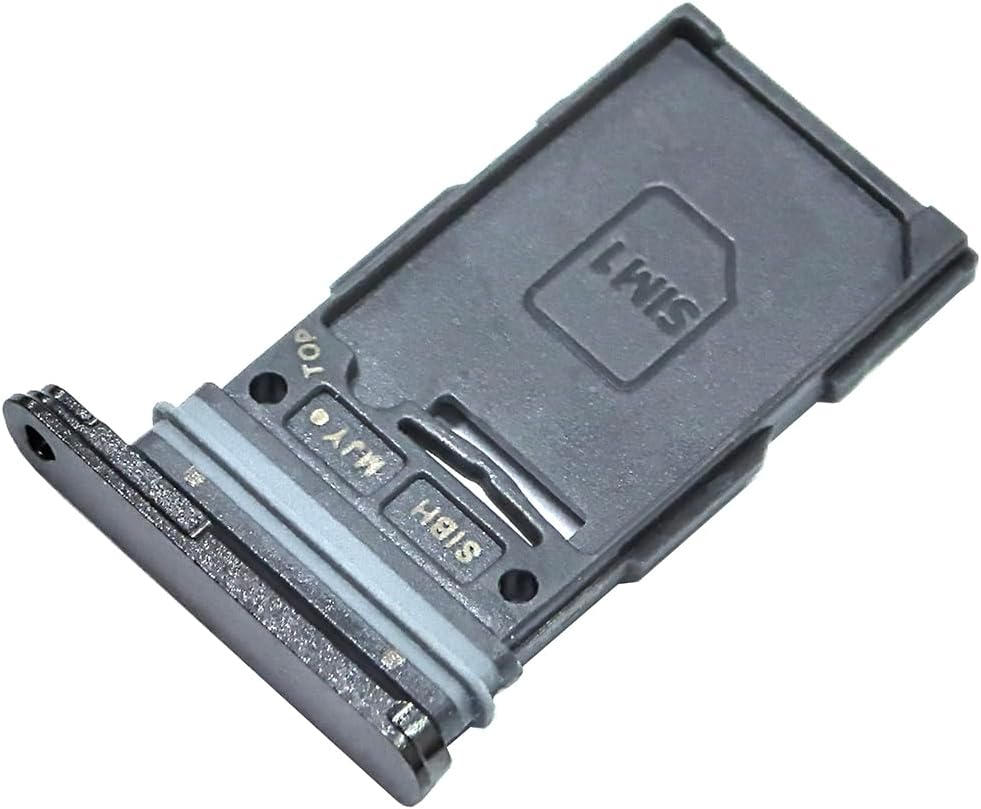 Single SIM Card Tray With Waterproof Ring for Samsung Galaxy S24 Ultra-Titanium Black