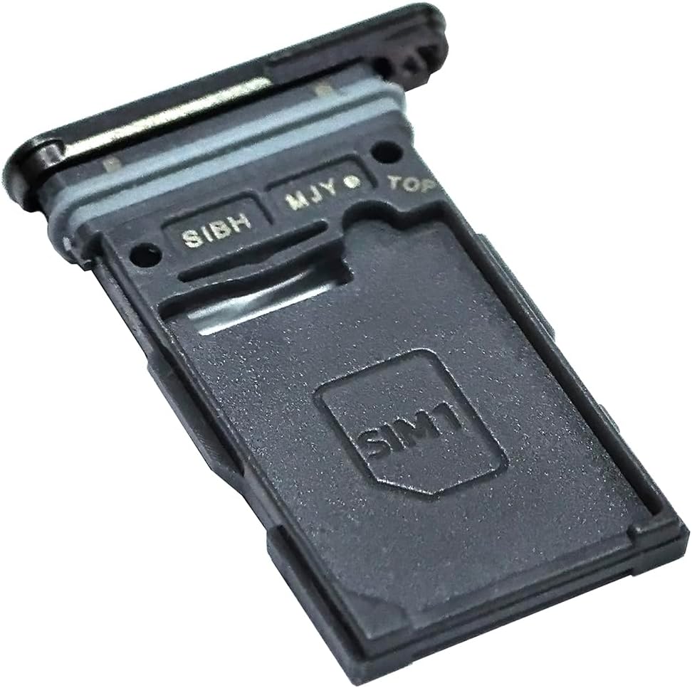 Single SIM Card Tray With Waterproof Ring for Samsung Galaxy S24 Ultra-Titanium Black
