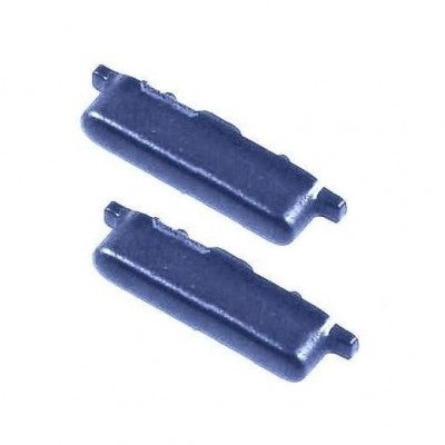 Single SIM Card Tray and Side Button for iPhone 15 Pro / 15 Pro Max-Blue Titanium