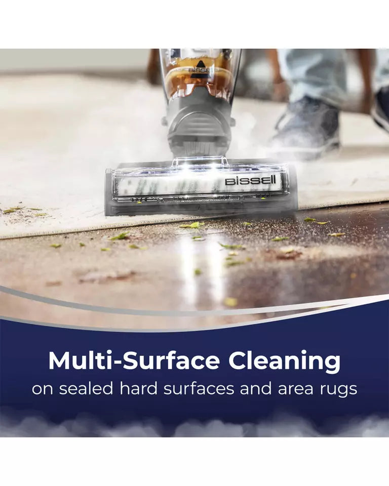 Bissell 3517F CrossWave HydroSteam Vaccum Cleaner All-in-One Clean - Cobalt Blue