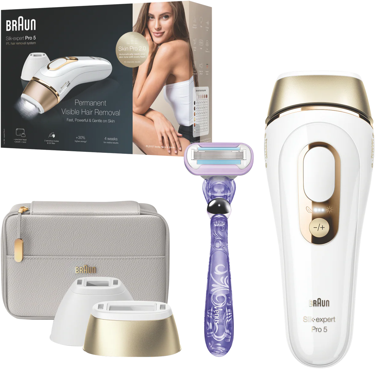 Braun Silk-expert Pro 5 IPL Hair Removal Device PL5157
