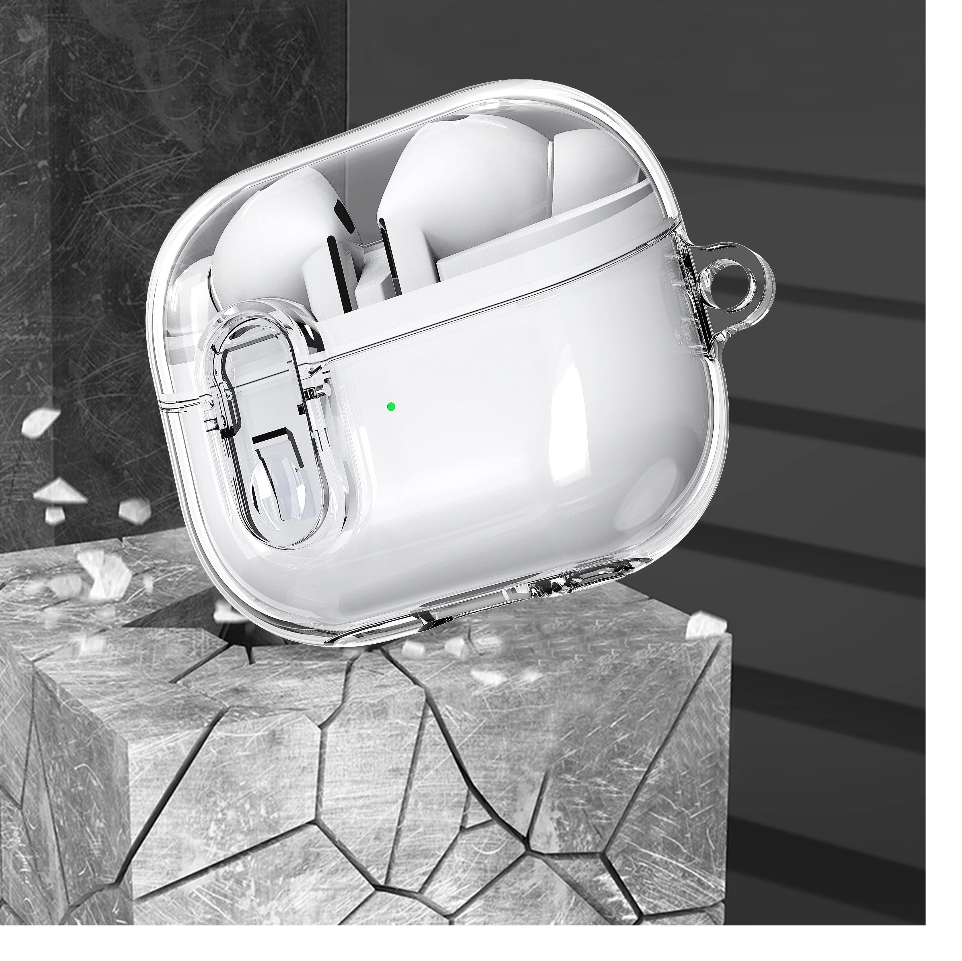 Rugged Hard Case for Samsung Galaxy Buds3 / Buds3 Pro | Shockproof Protective Cover