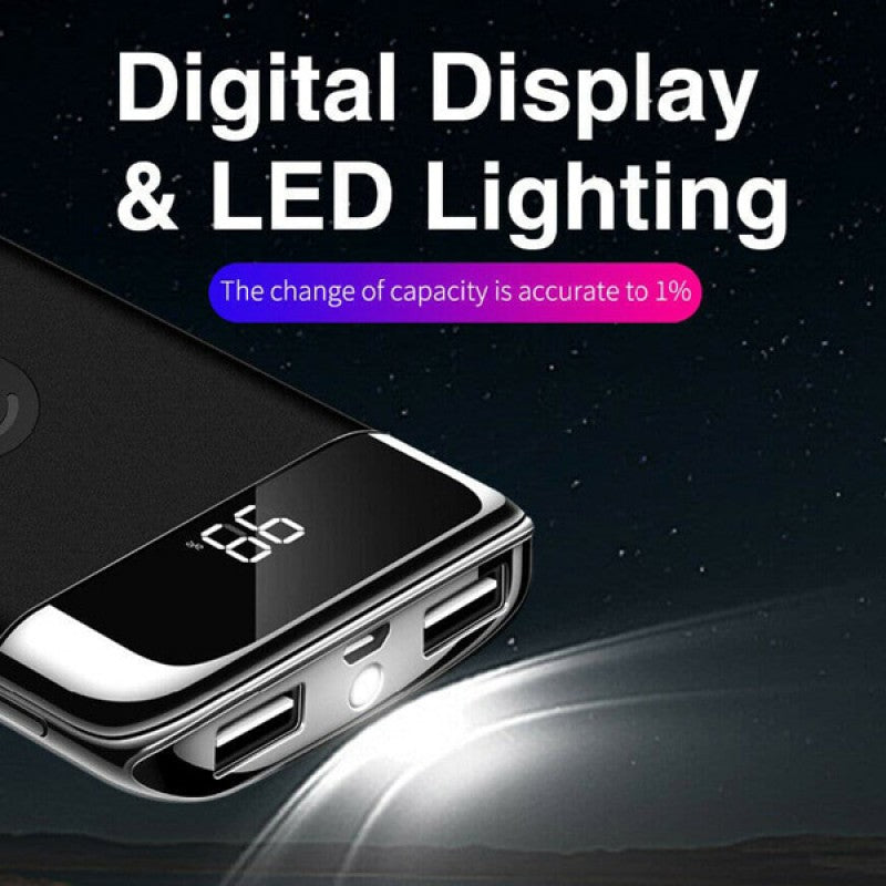 CLEARANCE WIRELESS CHARGING POWER BANK 12000MaH