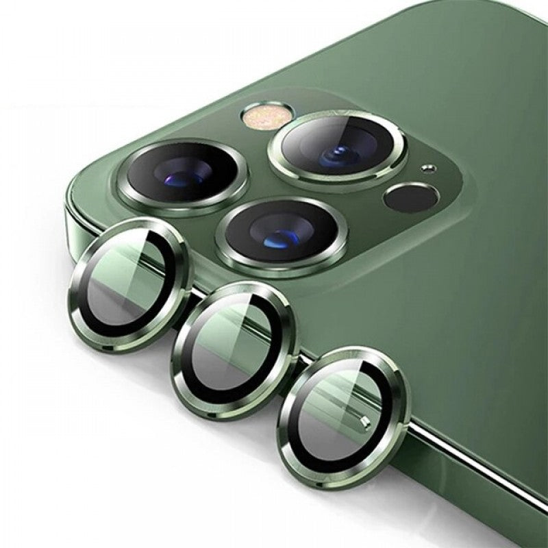 PBuddy 12 13 Pro Max Camera Lens Protector Individual Metal Anti Scratch HD Clear Case Friendly Tempered Glass Camera Cover 1 Set