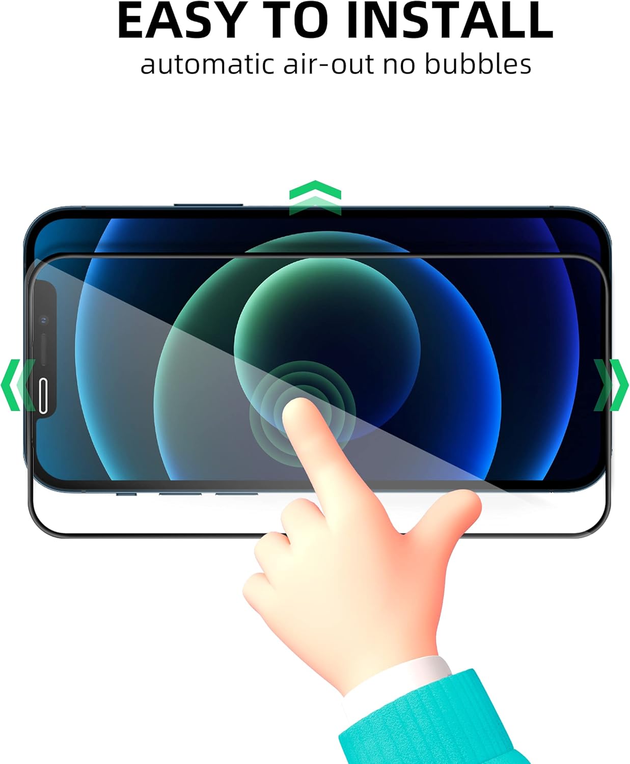Ceramic Film Screen Protector Explosion Proof Shatter Clear Gloss Film