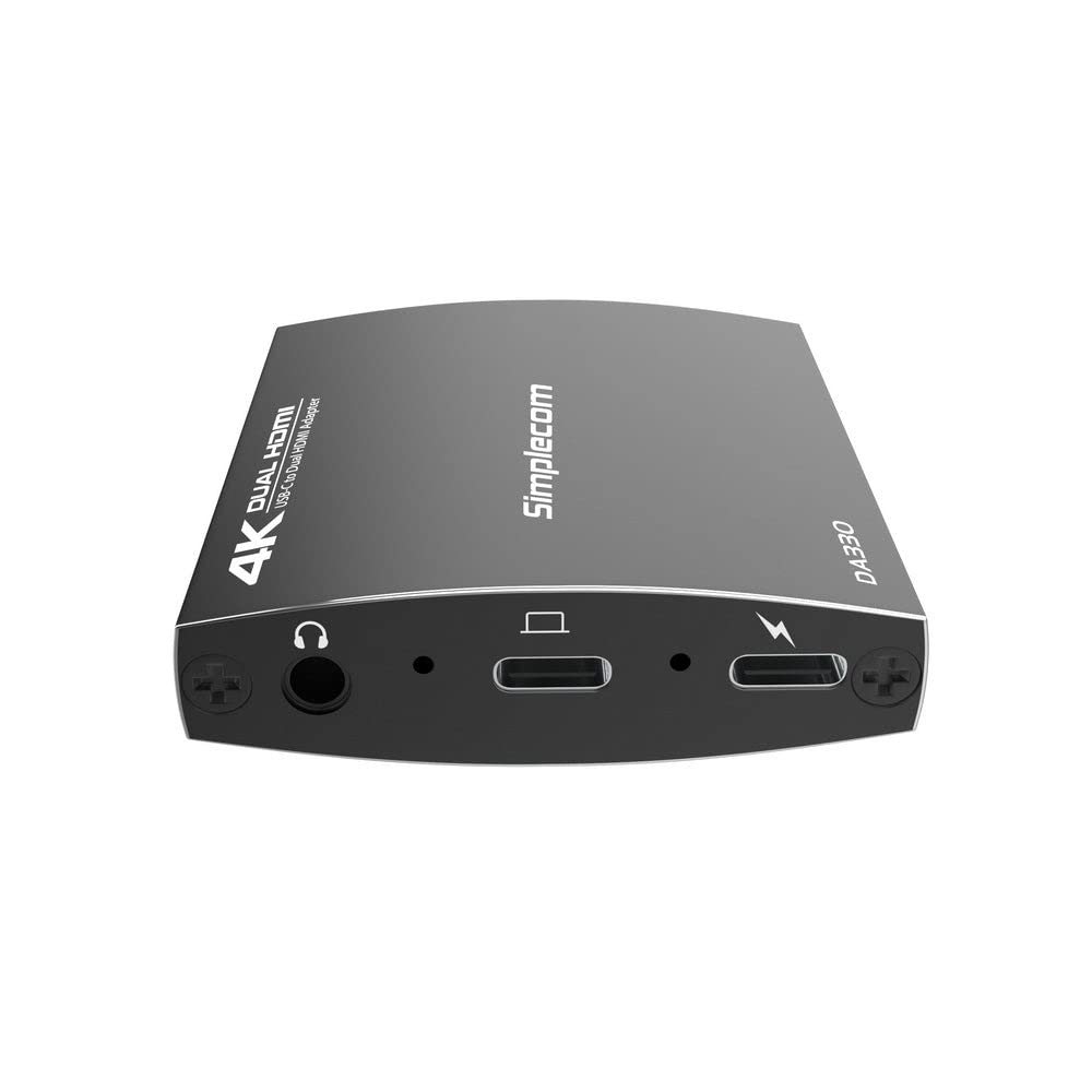 <h2>Simplecom 4K USB-C to Dual HDMI MST Hub with PD & Audio Out – Used</h2>