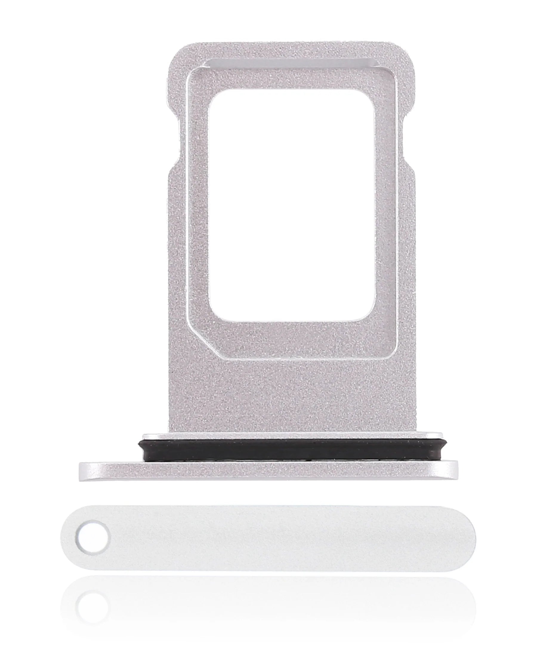 Dual SIM Card Tray for iPhone XR-White (Not for AU)