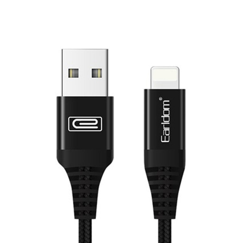 EARLDOM 3 Meter DATA CABLE APPLE EC 038i FISHTAIL BRAIDED DATA CABLE APPLE IPHONE
